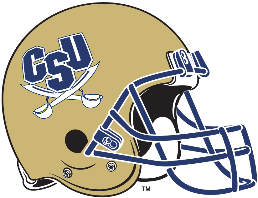 CSU Buccaneers 2003-2012 Helmet Logo iron on transfers for T-shirts
